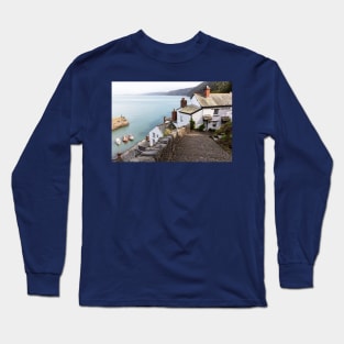 A Walk Down To Clovelly, Devon, England Long Sleeve T-Shirt